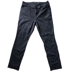 Old Navy Women's Straight Leg Jeans — Black Wash